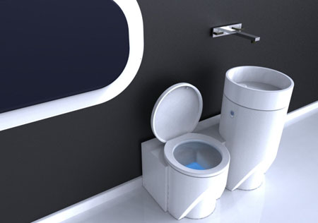 Eco Bathroom: Recycles The Water From Your Basin - Green Design Blog